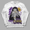  Jordan 12 “Field Purple” DopeSkill Long Sleeve T-Shirt NPC Graphic Streetwear - White 