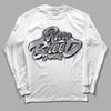 Jordan 14 Retro 'Stealth' DopeSkill Long Sleeve T-Shirt Rare Breed Type Graphic Streetwear - WHite