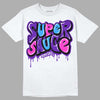 Dunk Low Championship Court Purple DopeSkill T-Shirt Super Sauce Graphic Streetwear - White