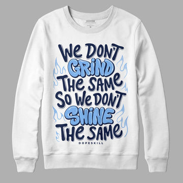 Jordan 5 Midnight Navy DopeSkill Sweatshirt Grind Shine Graphic Streetwear