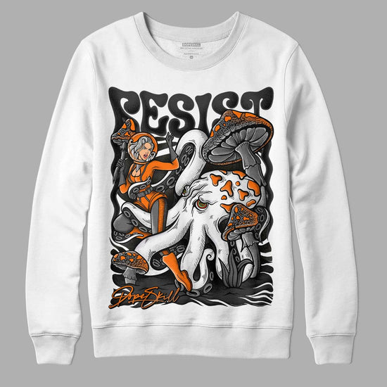 Jordan 3 Retro 'Fear Pack' DopeSkill Sweatshirt Resist Graphic Streetwear - White 