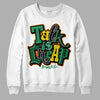 Green Sneakers DopeSkill Sweatshirt Talk Is Chip Graphic Streetwear - White 