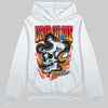 Red Sneakers DopeSkill Hoodie Drip or Die Graphic Streetwear - White