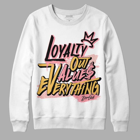 Jordan 3 GS “Red Stardust” DopeSkill Sweatshirt LOVE Graphic Streetwear - White