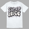 Jordan 2 Cement Grey DopeSkill T-Shirt Super Sauce Graphic Streetwear - White