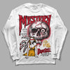 Jordan 7 Retro Cardinal DopeSkill Long Sleeve T-Shirt Mystery Ghostly Grasp Graphic Streetwear - White