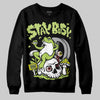 Jordan 13 Retro Bright Cactus DopeSkill Sweatshirt SStay Busy Graphic Streetwear - Black