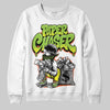 Neon Green Sneakers DopeSkill Sweatshirt Paper Chaser Boy Graphic Streetwear - White