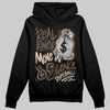 A Ma Maniére x Air Jordan 4 “Dark Mocha” DopeSkill Hoodie Sweatshirt Real Ones Move In Silence Graphic Streetwear - Black