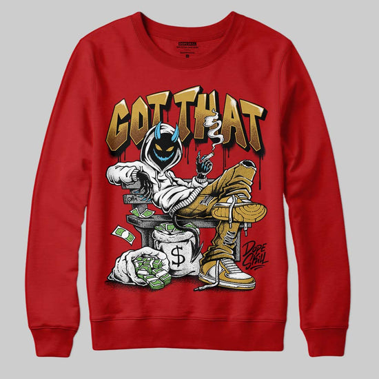 Red Sneakers DopeSkill Sweatshirt Got That Graphic Streetwear - Red