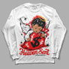 Jordan 12 “Cherry” DopeSkill Long Sleeve T-Shirt Heaven Sent Graphic Streetwear - White