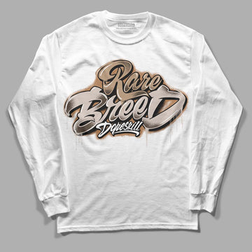 Jordan 3 Retro Palomino DopeSkill Long Sleeve T-Shirt Rare Breed Type Graphic Streetwear - White