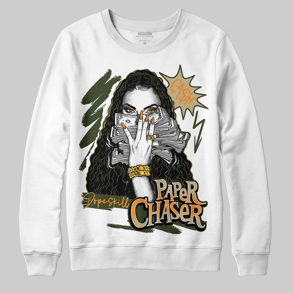 Olive Sneakers DopeSkill Sweatshirt NPC Graphic Streetwear - White 