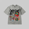 Study Hard DopeSkill Premium T-shirt Streetwear - Grey