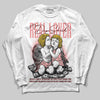 Jordan 3 Retro Valentine's Day Treat Yourself (2025) DopeSkill Long Sleeve T-Shirt Real Lover Graphic Streetwear - White