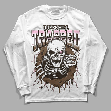 Jordan 11 Retro Neapolitan DopeSkill Long Sleeve T-Shirt Trapped Halloween Graphic Streetwear