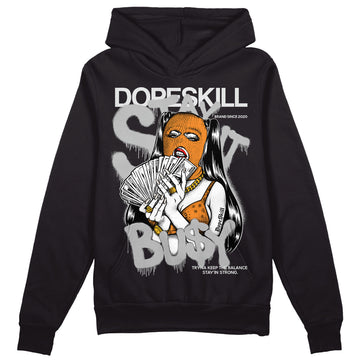 Dunk Low Cool Grey DopeSkill Hoodie Sweatshirt Stay It Busy Graphic Streetwear - Black