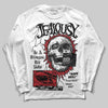 Jordan 8 Retro Bugs Bunny (2025) DopeSkill Long Sleeve T-Shirt Jealousy Graphic Streetwear - WHite