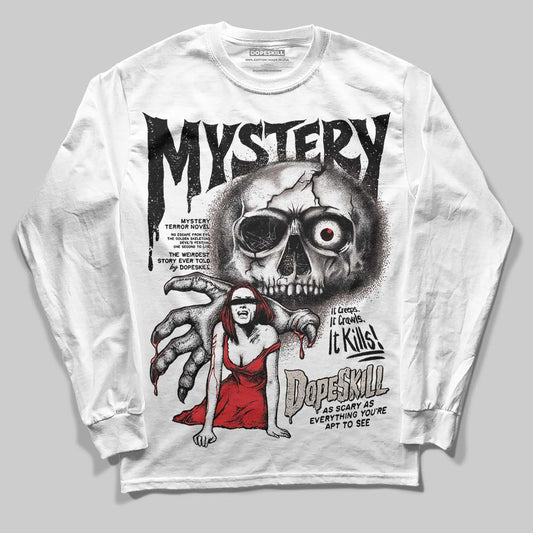 Samba OG White Black Clear Granite Long Sleeve T-Shirt Mystery Ghostly Grasp Graphic