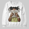 Jordan 5 “Luminous Green” DopeSkill Sweatshirt Rich Youth Graphic Streetwear - White