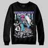 Jordan 8 Retro 'Aqua' 2025 DopeSkill Sweatshirt Threat Graphic Streetwear - Black