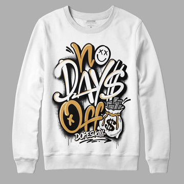 Jordan 11 "Gratitude" DopeSkill Sweatshirt No Days Off Graphic Streetwear - White