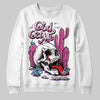 Pink Sneakers DopeSkill Sweatshirt God Got Me Graphic Streetwear - White