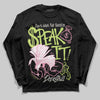 Chase B x Travis Scott x Jordan Jumpman Jack DopeSkill Long Sleeve T-Shirt Speak It Graphic Streetwear - Black