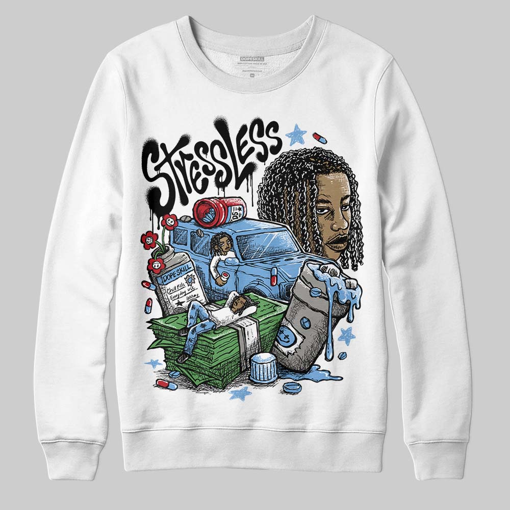 Jordan 12 Retro 'Melo' DopeSkill Sweatshirt Stressless Graphic Streetwear - White
