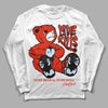 Jordan 6 Retro Toro Bravo DopeSkill Long Sleeve T-Shirt Love Kills Graphic Streetwear - White