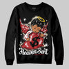 Jordan 1 Retro High OG Black Toe Reimagined DopeSkill Sweatshirt Heaven Sent Graphic Streetwear - Black