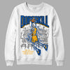 Dunk Blue Jay and University Gold DopeSkill Sweatshirt Thunder Dunk Graphic Streetwear - White 