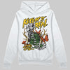 Yellow Sneakers DopeSkill Hoodie Sweatshirt Keepin' It Real Graphic Streetwear - White