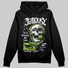 Neon Green Sneakers DopeSkill Hoodie Sweatshirt Jealousy Graphic Streetwear - black