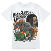 Jordan 3 Retro 'Fear Pack' DopeSkill T-Shirt Stressless Graphic Streetwear - White