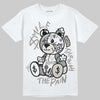 Jordan 3 Retro Pure Money DopeSkill T-Shirt Smile Through The Pain Graphic Streetwear - White