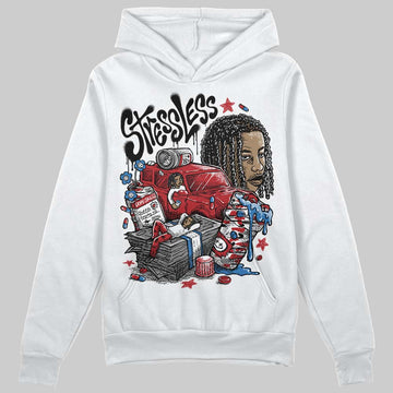 Jordan 8 Retro Bugs Bunny (2025) DopeSkill Hoodie Sweatshirt Stressless Graphic Streetwear - White