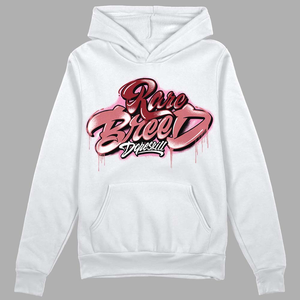 Valentine's Day Collection DopeSkill Hoodie Sweatshirt Rare Breed Type Graphic Streetwear - White 