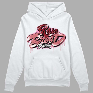 Valentine's Day Collection DopeSkill Hoodie Sweatshirt Rare Breed Type Graphic Streetwear - White 