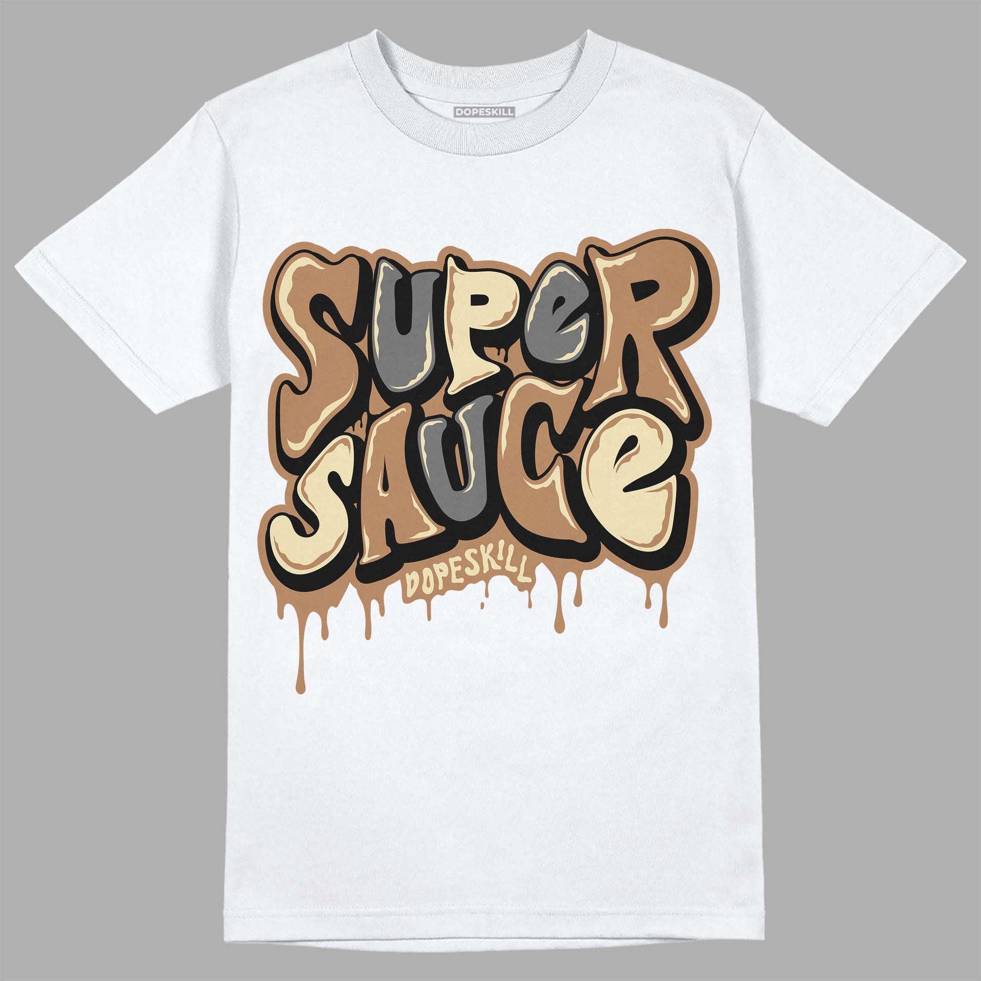 Jordan 6 WMNS Gore-Tex Brown Kelp DopeSkill T-Shirt Super Sauce Graphic Streetwear - White