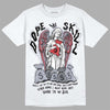 Jordan 4 “Bred Reimagined” DopeSkill T-Shirt Angels Graphic Streetwear - White 