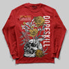 Nigel Sylvester x Air Jordan 4 ‘Brick by Brick’ DopeSkill Long Sleeve T-Shirt Side Hustle Graphic Streetwear - White
