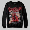 Jordan 12 Retro Flu Game (2025) DopeSkill Sweatshirt Money Bag Coming Up Graphic Streetwear - Black