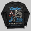 Jordan 3 Retro OG Rare Air DopeSkill Long Sleeve T-Shirt Broken Bones Graphic Streetwear - black