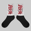 1906R NB Silver Classic Crimson DopeSkill Sublimated Socks Hustle Graphic