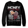 Jordan 1 Retro High '85 OG Metallic Burgundy DopeSkill Sweatshirt MOMM Graphic Streetwear - black