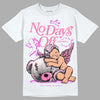 Dunk Low LX Pink Foam DopeSkill T-Shirt New No Days Off Graphic Streetwear - White