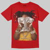 Jordan 14 Retro Ferrari (2025) DopeSkill T-Shirt Rich Youth Graphic Streetwear - Red