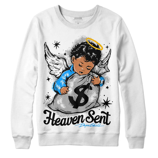 Jordan 6 “Reverse Oreo” DopeSkill Sweatshirt Heaven Sent Graphic Streetwear - White