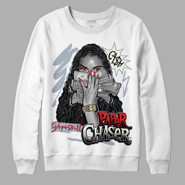 Jordan 3 Retro White Cement Reimagined DopeSkill Sweatshirt NPC Graphic Streetwear - White